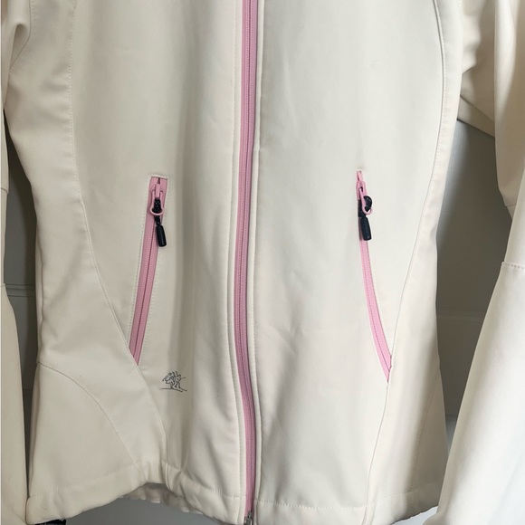 Bergans Of Norway 1555 NUSFJORD II LADY Soft Shell Women Jacket Cream Size M - Picture 2 of 15